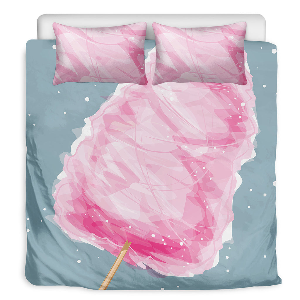 Sweet Cotton Candy Print Duvet Cover Bedding Set