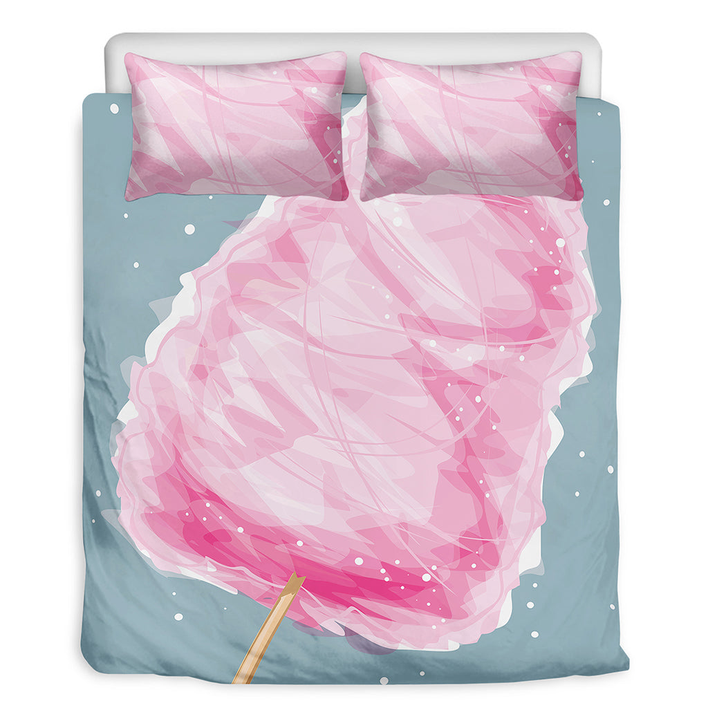 Sweet Cotton Candy Print Duvet Cover Bedding Set