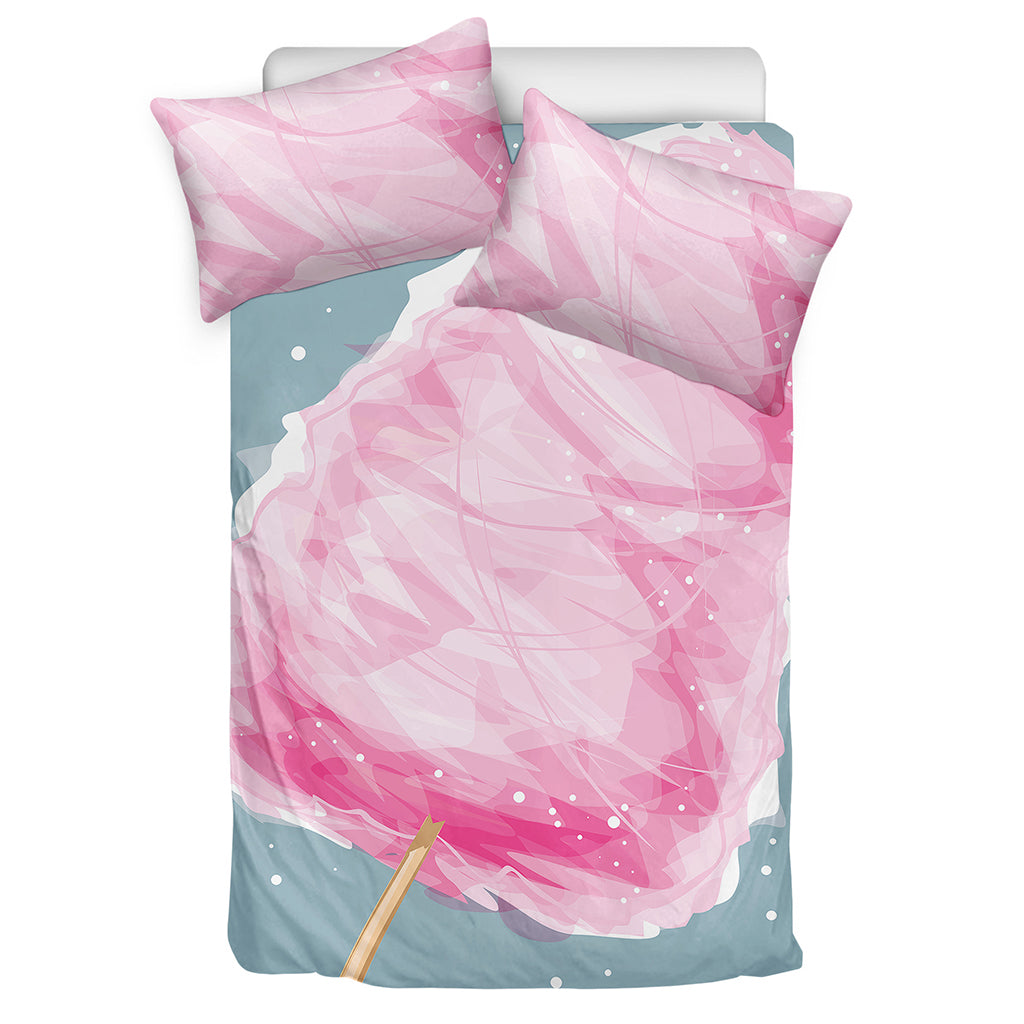 Sweet Cotton Candy Print Duvet Cover Bedding Set