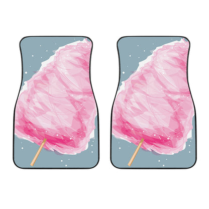 Sweet Cotton Candy Print Front Car Floor Mats