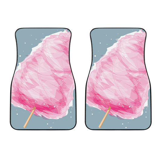 Sweet Cotton Candy Print Front Car Floor Mats