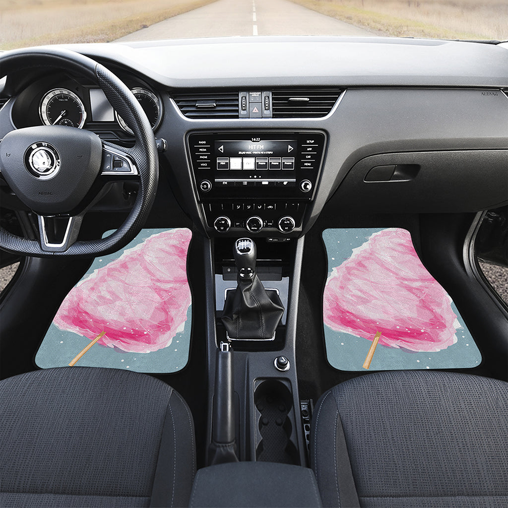 Sweet Cotton Candy Print Front Car Floor Mats