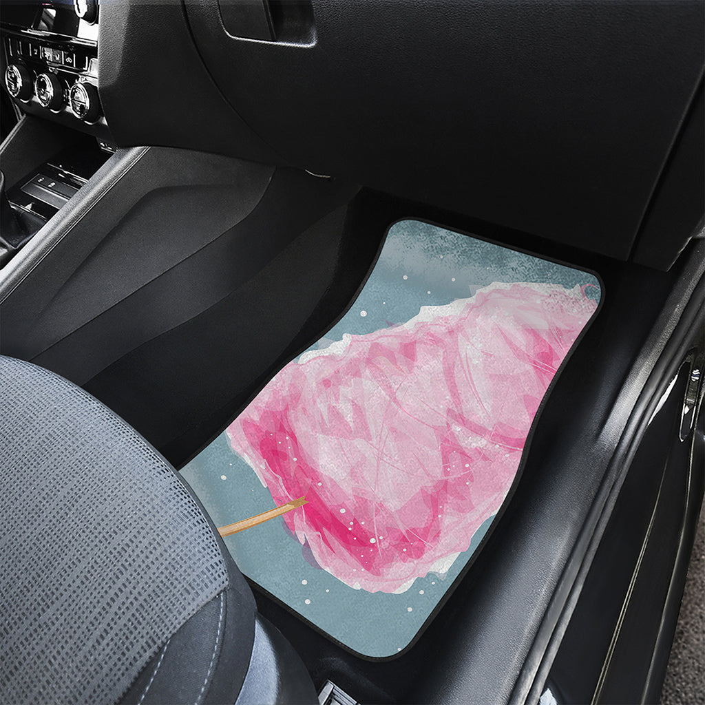 Sweet Cotton Candy Print Front Car Floor Mats