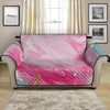 Sweet Cotton Candy Print Loveseat Protector