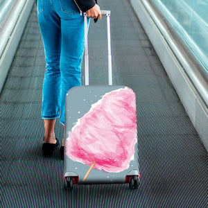Sweet Cotton Candy Print Luggage Cover