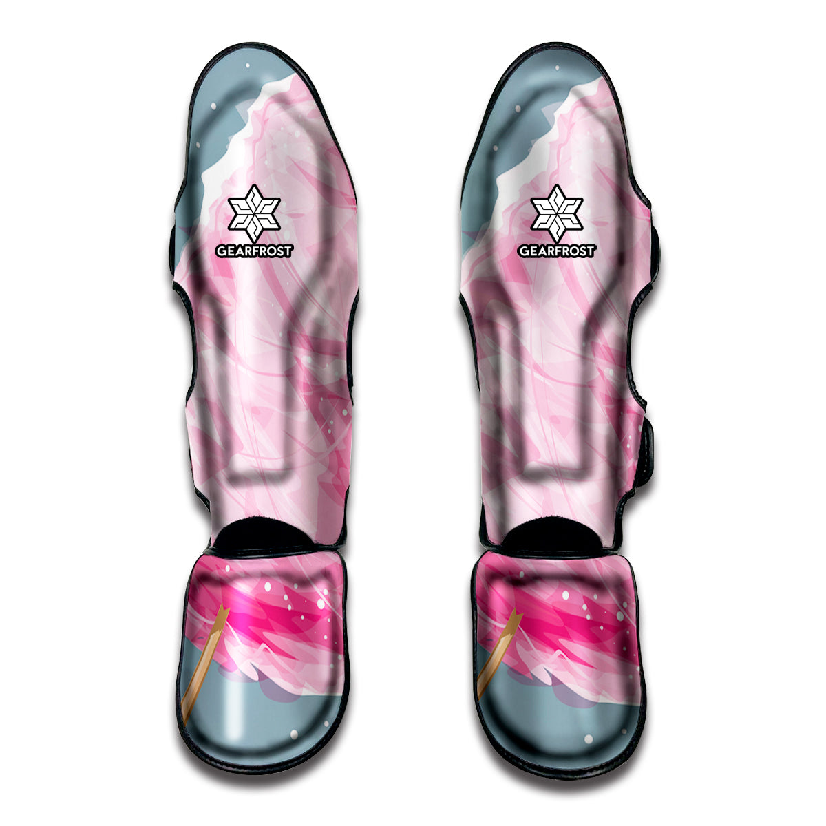 Sweet Cotton Candy Print Muay Thai Shin Guard