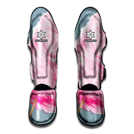 Sweet Cotton Candy Print Muay Thai Shin Guard