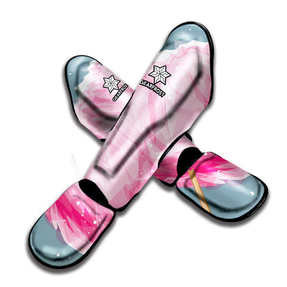 Sweet Cotton Candy Print Muay Thai Shin Guard