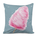 Sweet Cotton Candy Print Pillow Cover