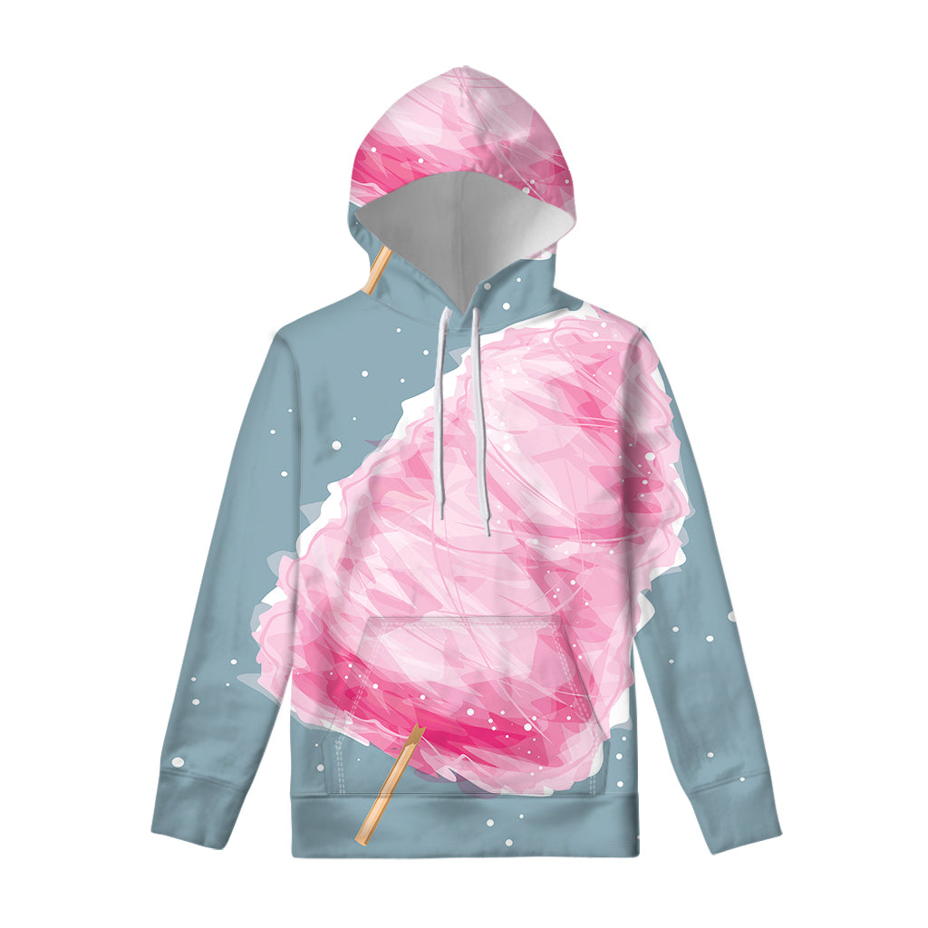 Sweet Cotton Candy Print Pullover Hoodie