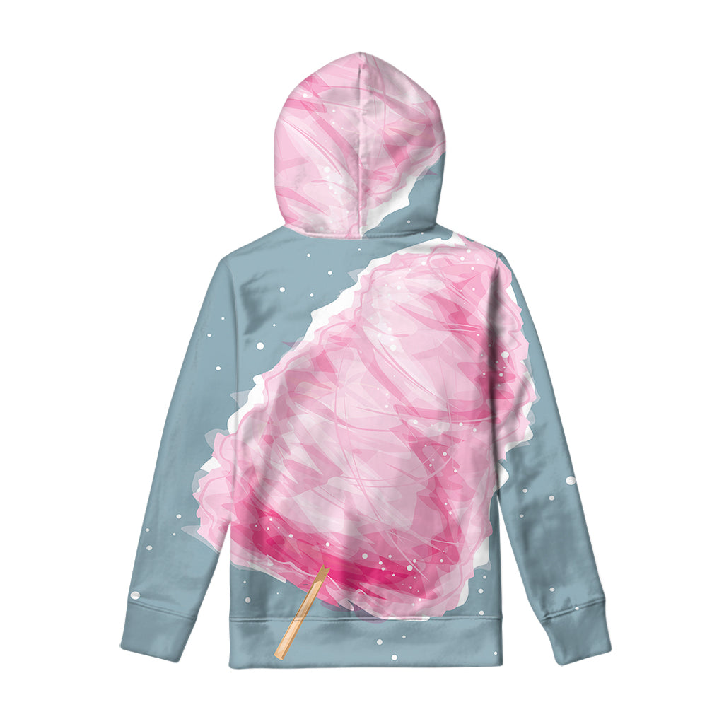 Sweet Cotton Candy Print Pullover Hoodie