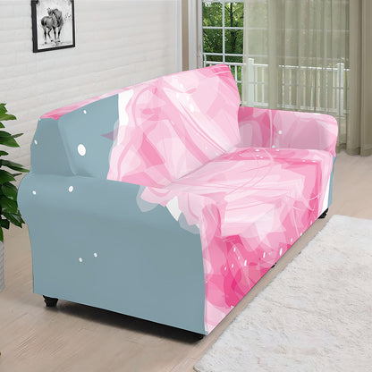 Sweet Cotton Candy Print Sofa Cover