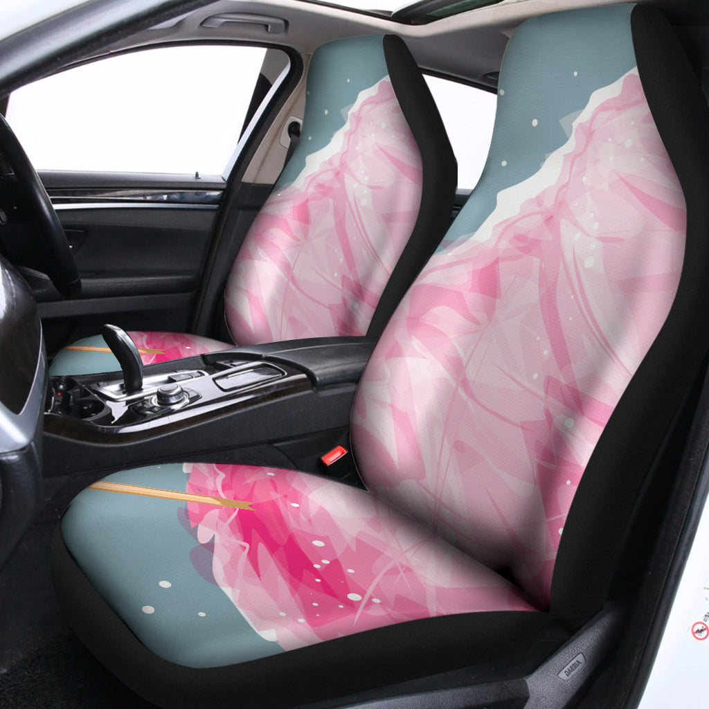 Sweet Cotton Candy Print Universal Fit Car Seat Covers