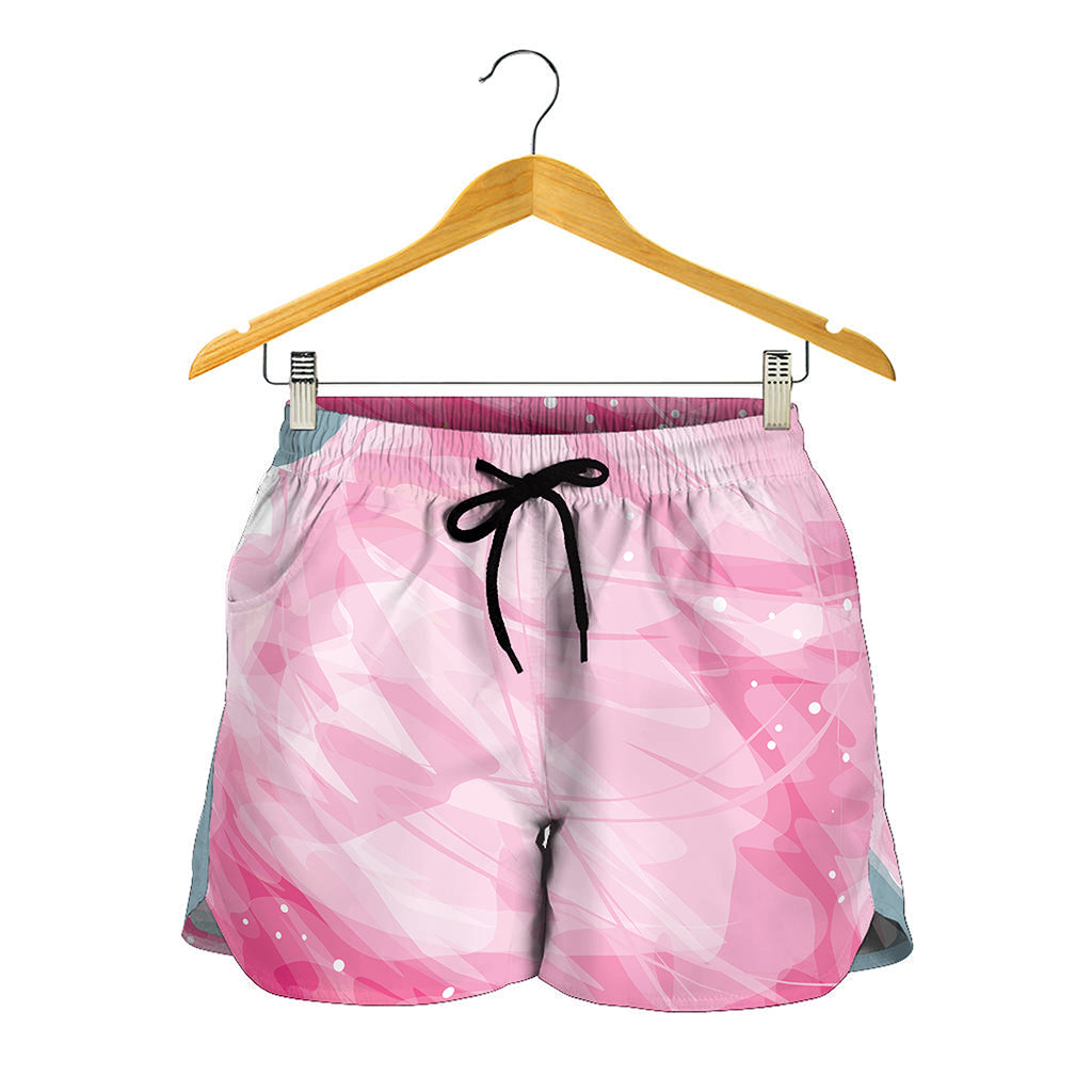 Sweet Cotton Candy Print Women's Shorts