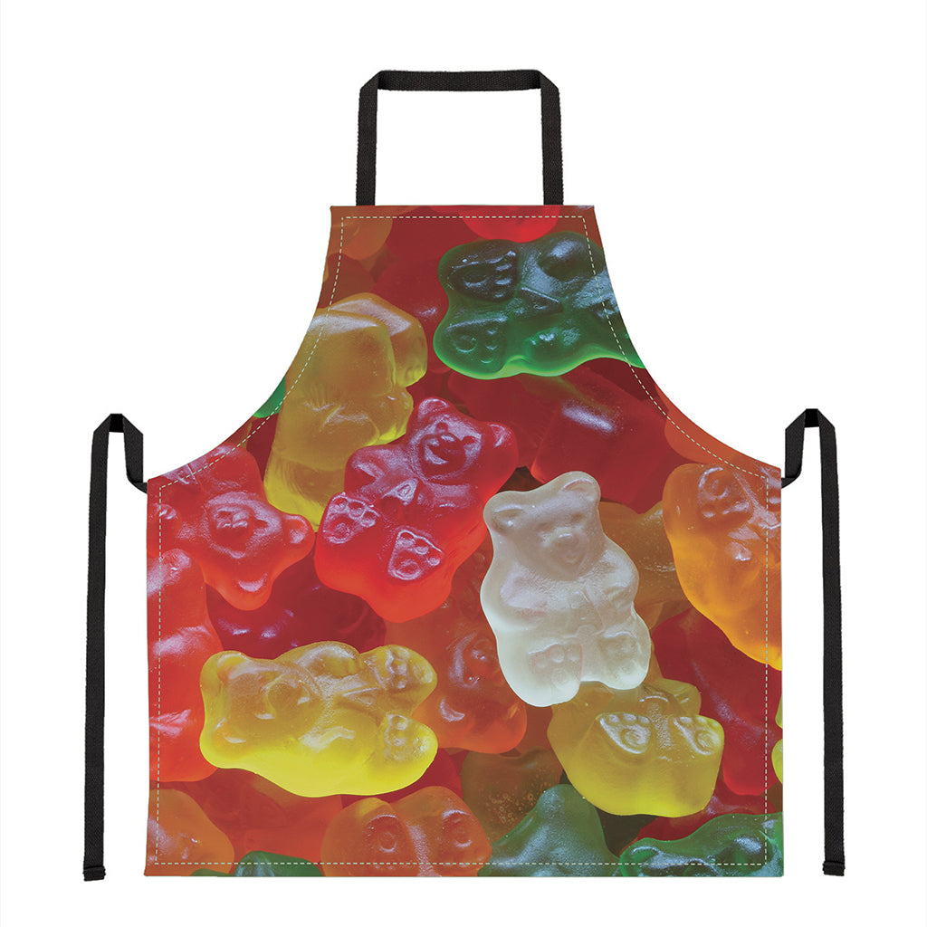 Sweet Gummy Bear Print Apron