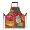 Sweet Gummy Bear Print Apron