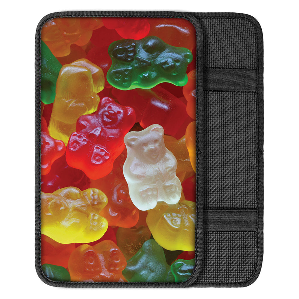 Sweet Gummy Bear Print Car Center Console Cover