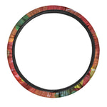 Sweet Gummy Bear Print Car Steering Wheel Cover