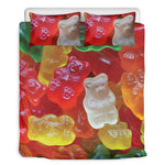 Sweet Gummy Bear Print Duvet Cover Bedding Set