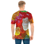 Sweet Gummy Bear Print Men's T-Shirt