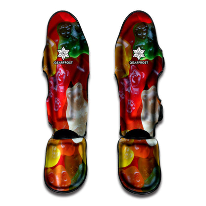 Sweet Gummy Bear Print Muay Thai Shin Guard