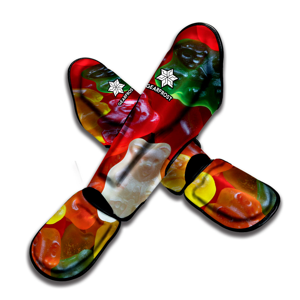 Sweet Gummy Bear Print Muay Thai Shin Guard