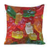 Sweet Gummy Bear Print Pillow Cover
