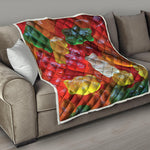 Sweet Gummy Bear Print Quilt
