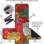 Sweet Gummy Bear Print Recliner Protector