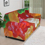 Sweet Gummy Bear Print Sofa Cover