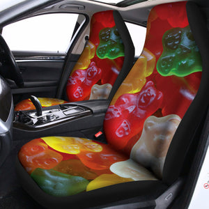 Sweet Gummy Bear Print Universal Fit Car Seat Covers