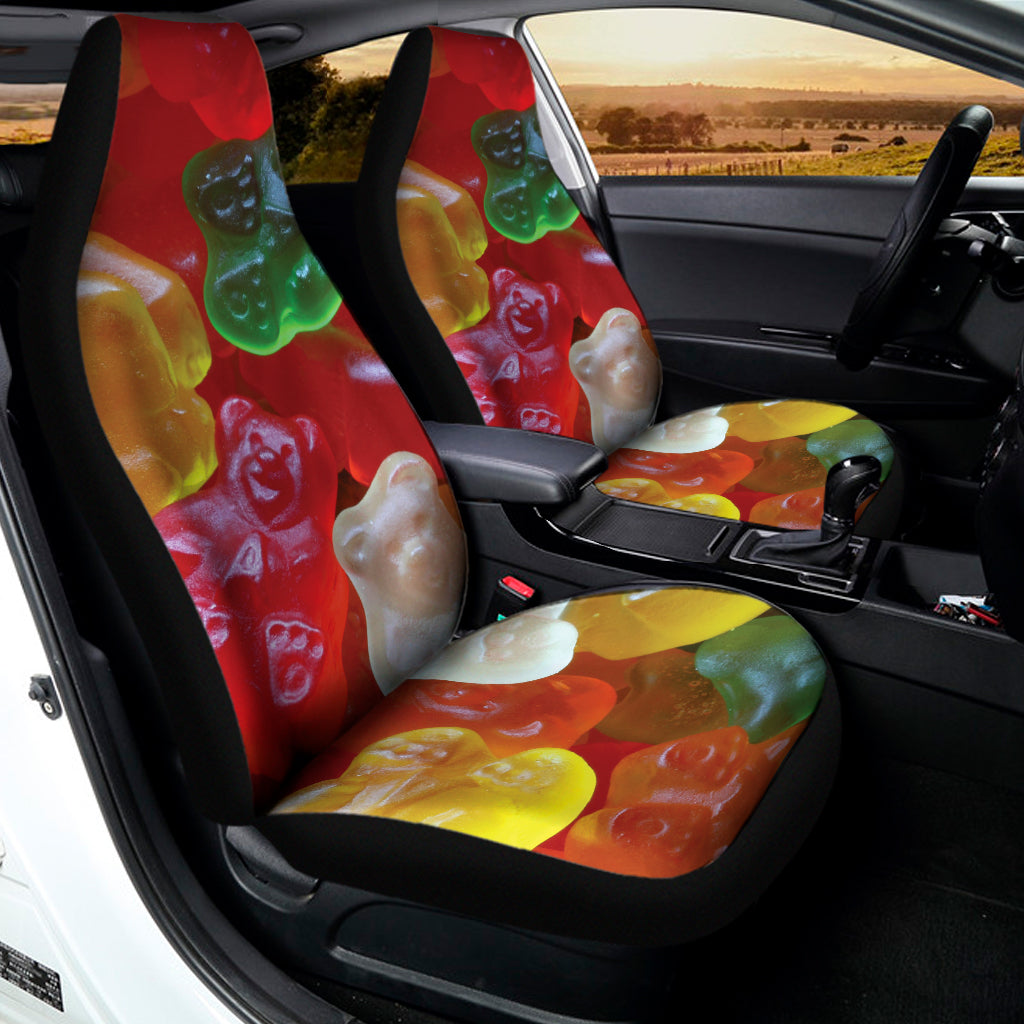 Sweet Gummy Bear Print Universal Fit Car Seat Covers
