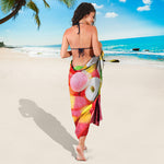 Sweet Gummy Print Beach Sarong Wrap