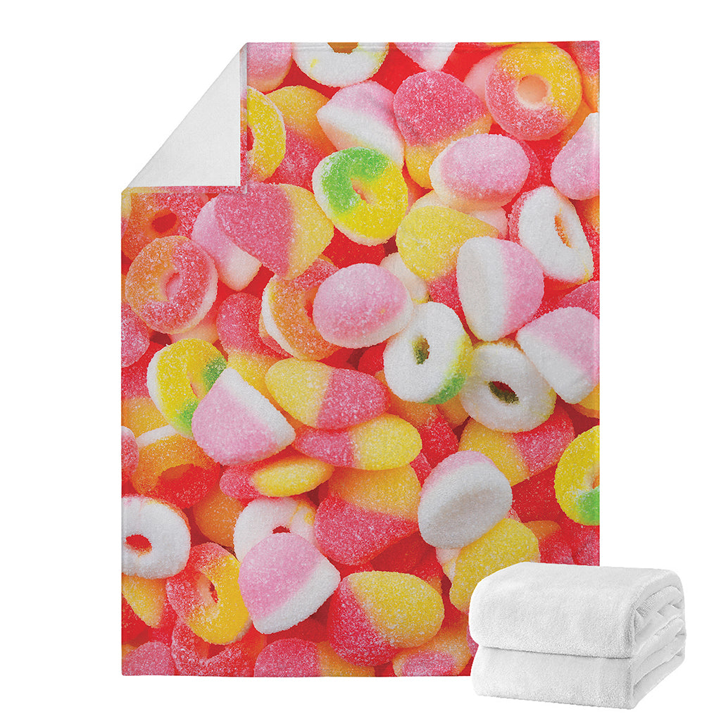 Sweet Gummy Print Blanket