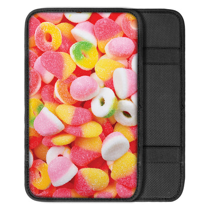 Sweet Gummy Print Car Center Console Cover