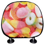 Sweet Gummy Print Car Headrest Covers