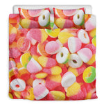 Sweet Gummy Print Duvet Cover Bedding Set