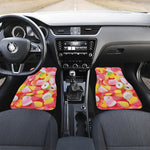 Sweet Gummy Print Front and Back Car Floor Mats