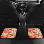 Sweet Gummy Print Front and Back Car Floor Mats