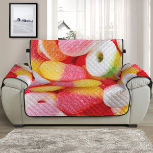 Sweet Gummy Print Half Sofa Protector