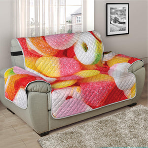 Sweet Gummy Print Half Sofa Protector