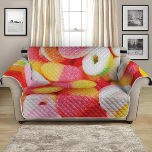 Sweet Gummy Print Loveseat Protector