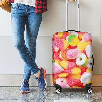 Sweet Gummy Print Luggage Cover
