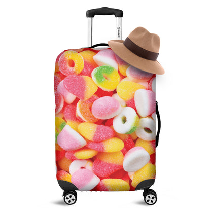Sweet Gummy Print Luggage Cover