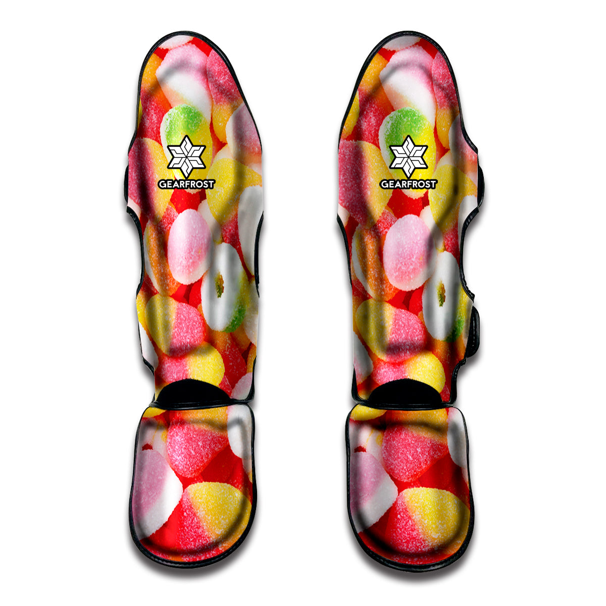 Sweet Gummy Print Muay Thai Shin Guard