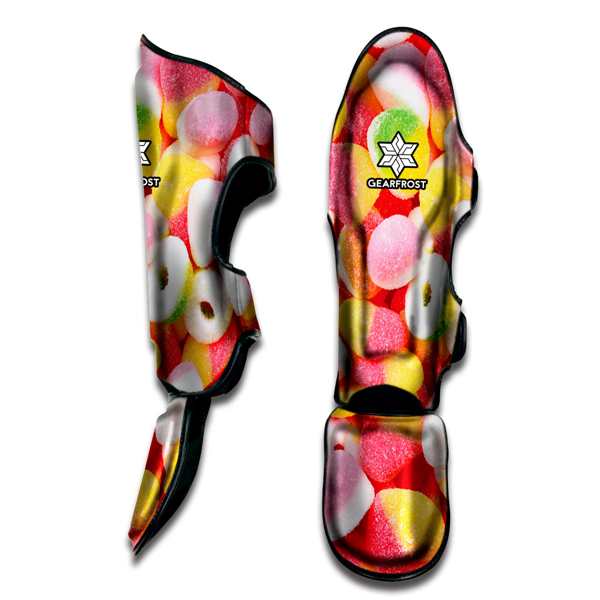 Sweet Gummy Print Muay Thai Shin Guard