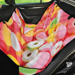 Sweet Gummy Print Pet Car Back Seat Cover