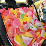 Sweet Gummy Print Pet Car Back Seat Cover