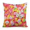 Sweet Gummy Print Pillow Cover