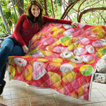 Sweet Gummy Print Quilt